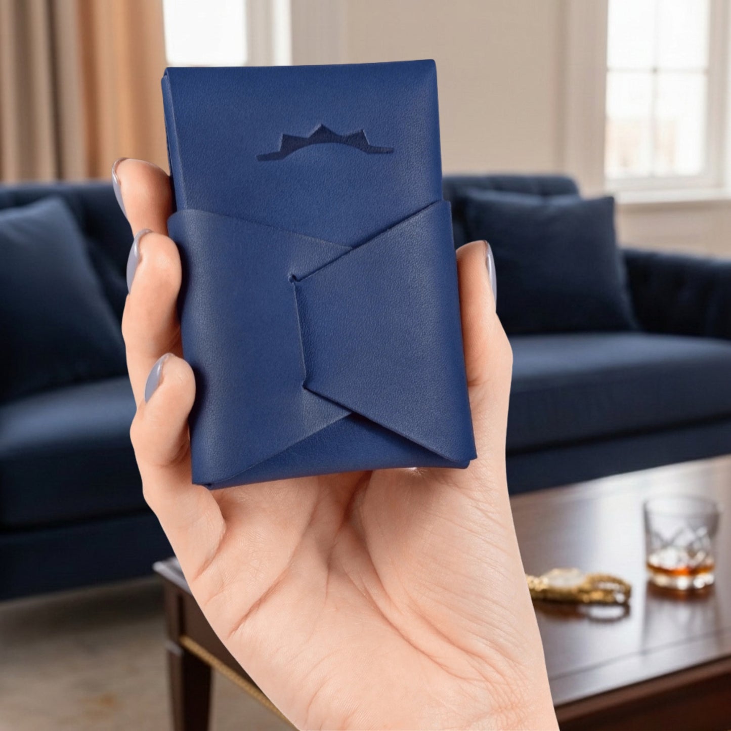 Porte-cartes Origami